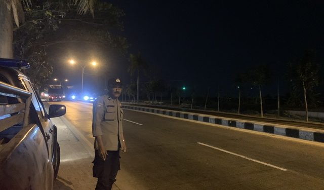 POLSEK DEKET PATROLI PERBATASAN GRESIK – LAMONGAN