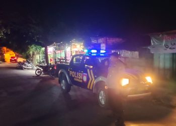 Patroli antisipasi premanisme dan kejahatan jalanan Polsek bluluk polres Lamongan Polda Jatim