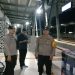 Polsek Lamongan Kota Polres Lamongan gelar patroli kamtibmas di stasiun KA Lamongan