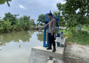 PATROLI KOTA PRESISI KARHUTLA OLEH ANGGOTA JAGA  POLSEK DEKET POLRES LAMONGAN