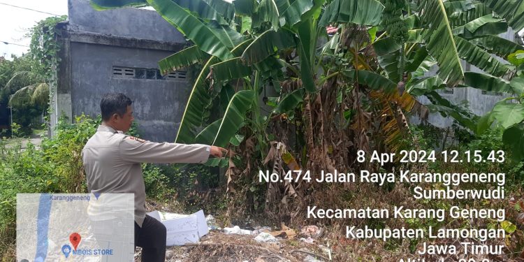Antisipasi Cuaca Ekstrem, bencana Alam, Aiptu Anwar, dan Aipda Herwanto imbau Warga untuk pangkas pohon
