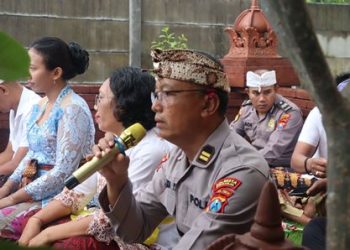 Polresta Sidoarjo Gelar Ibadah Suci Tilem Doakan Kesuksesan WWF di Bali