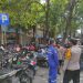 Patroli binluh antisipasi curanmor Polsek Lamongan Kota Polres Lamongan di parkiran pasar tingkat