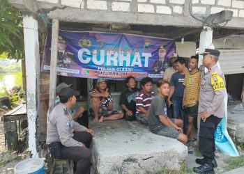 JUMAT CURHAT KAPOLSEK GLAGAH BERSAMA ANAK MUDA DENGARKAN KELUHAN