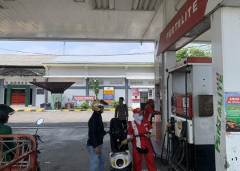 PATROLI OBYEK VITAL SPBU DIWILAYAH HUKUM POLSEK DEKET POLRES LAMONGAN