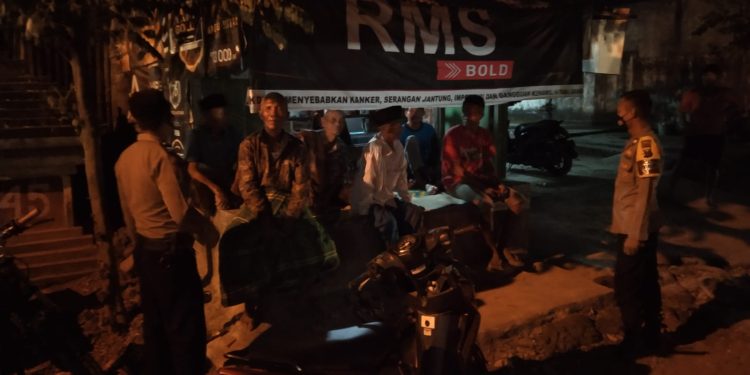 POLSEK SUKORAME POLRES LAMONGAN POLDA JATIM PATROLI DIALOGIS MALAM JAGA SITKAMTIBMAS