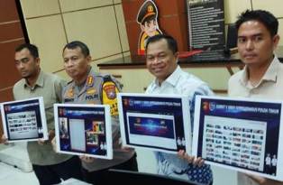 Tim Ditreskrimsus Polda Jatim Bongkar Kasus Pornografi