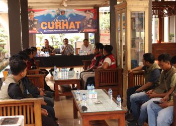 Polres Lamongan Gelar Jumat Curhat Bahas Maraknya Order Fiktif dan Keamanan Pengiriman