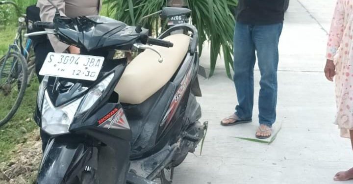 Laporan Penemuan Sepeda Motor Tanpa Pemilik di Lahan Jagung Desa Maor, Polsek Kembangbahu Turun ke Lokasi