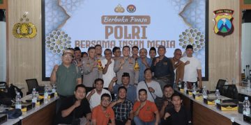 Kapolres Lamongan Buka Puasa Bersama Insan Media, Perkuat Sinergi dan Komitmen Bangun Informasi Positif